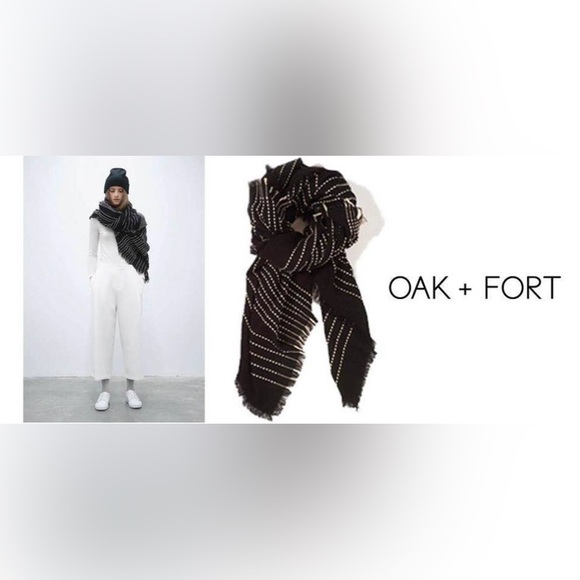 OAK+FORT Large Warm Scarf - Picture 2 of 5